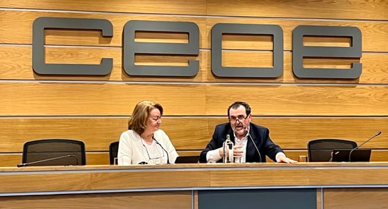 Arsenio Escolar y Pilar Bernat. Foto CTH