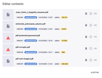Editar contenido bCube CMS