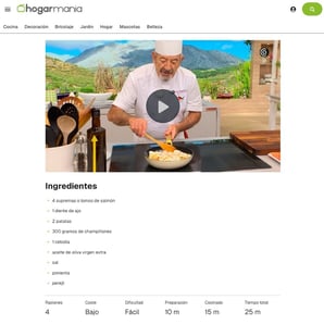 web Hogarmania Karlos Arguiñano