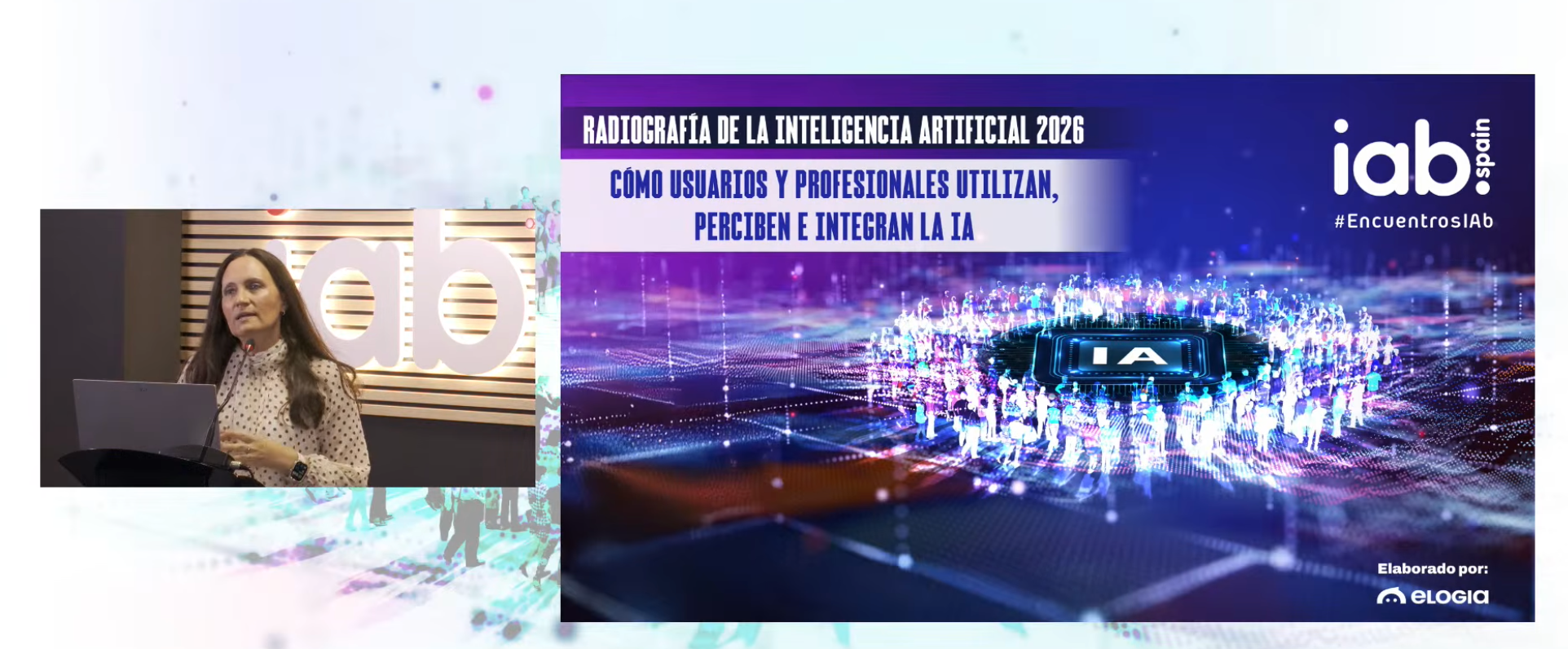 Belén Acebes presenta el estudio de IAB Spain sobre IA