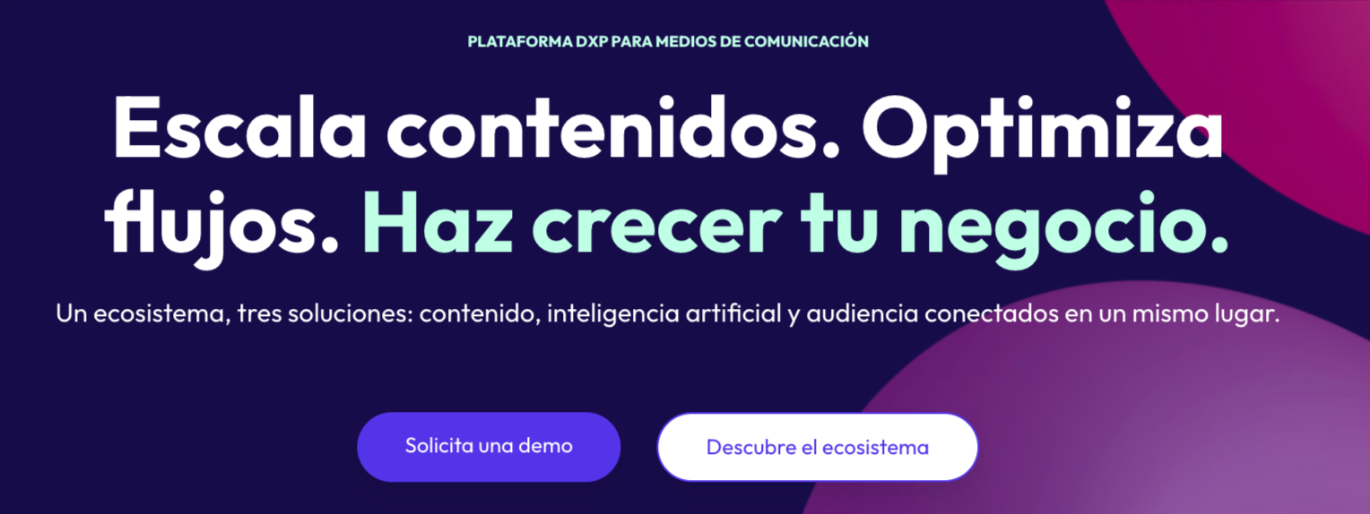 Nueva web bCube DXP